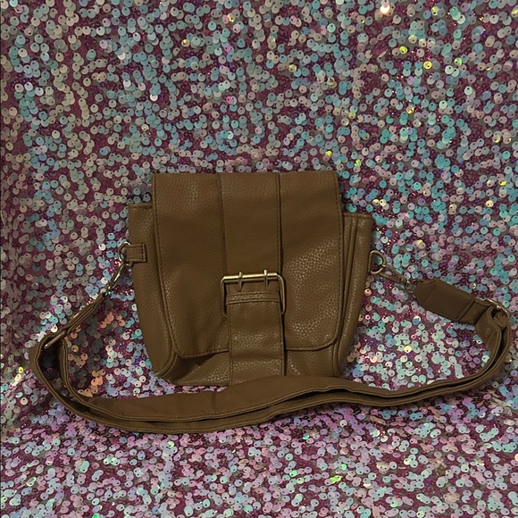 Brown Leather Crossbody Bag - Picture 1 of 10